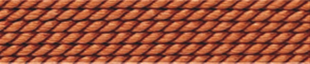 Seta sintetica per perline + ago per prefilatura, corniola, 0,45mm/2m | Marco Schreier