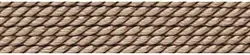 1951200217 Synthetic beading silk + pre-threading needle, beige, 0.45mm/2m | Marco Schreier