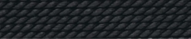 Perlfädelseide Synthetik + Vorfädelnadel, schwarz, 0,45mm/2m | Marco Schreier