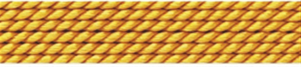 Seta sintetica per perline + ago per prefilatura, giallo chiaro, 0,60mm/2m | Marco Schreier