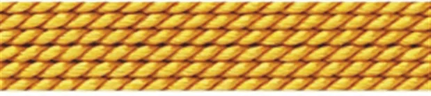 Synthetic beading silk + pre-threading needle, light yellow, 0.60mm/2m | Marco Schreier
