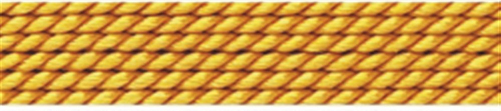 Perlfädelseide Synthetik + Vorfädelnadel, gelb hell, 0,80mm/2m | Marco Schreier