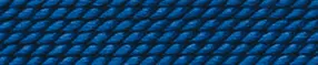 Perlfädelseide Synthetik + Vorfädelnadel, blau dunkel, 0,80mm/2m | Marco Schreier