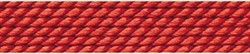 1951201004 Soie perlée synthétique + aiguille pour enfiler, rouge corail, 0,90mm/2m | Marco Schreier