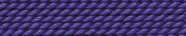 Perlfädelseide Synthetik + Vorfädelnadel, amethyst, 0,90mm/2m | Marco Schreier