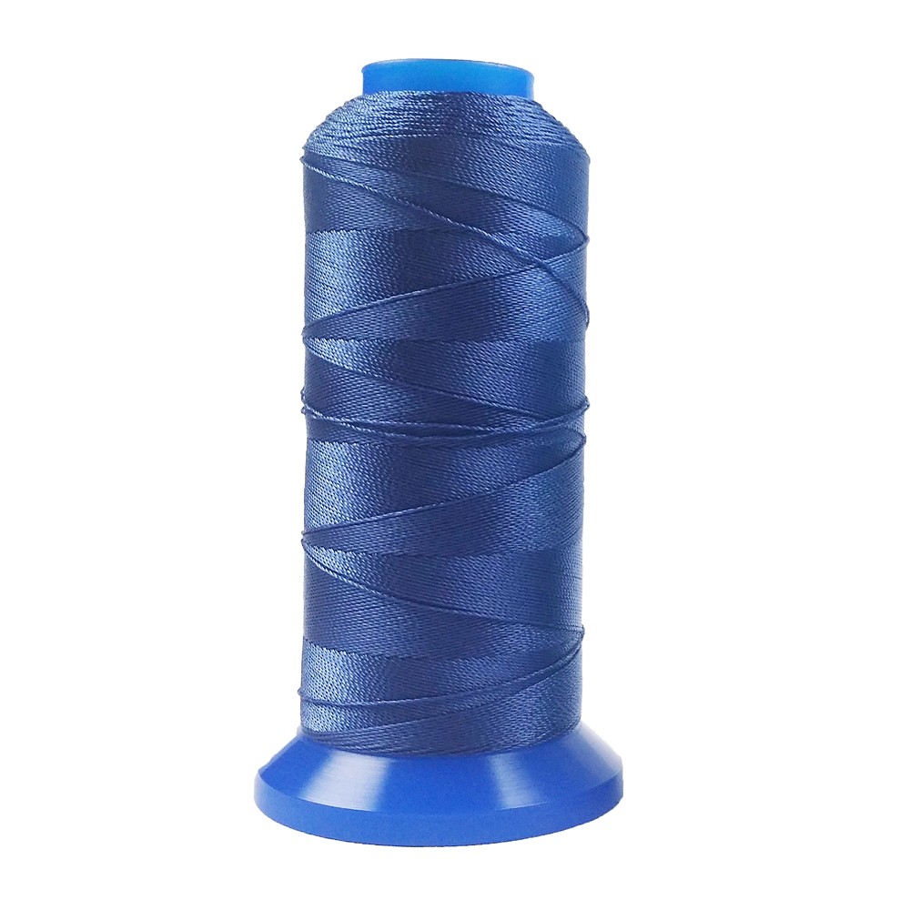 Nylon thread on spool, dark blue/navy (0.4mm / 600m) | Marco Schreier