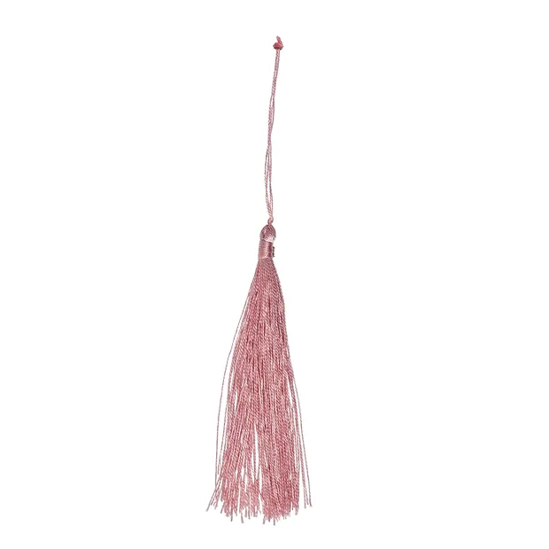 Borla rosa, 9,5 cm (6 uds./VE) | piedras preciosas, piedras curativas y joyería