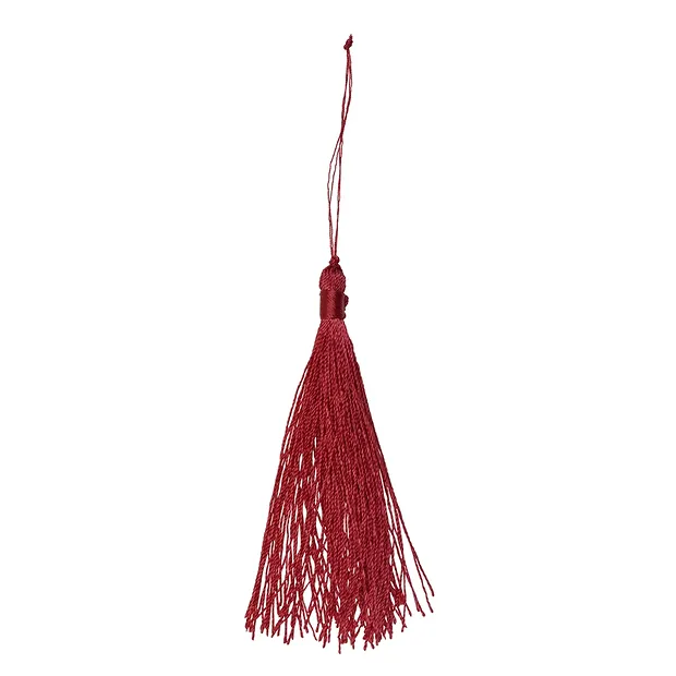 Nappina rosso granato, 9,5 cm (6 pz./ UC) | grossista gemme e pietre curative