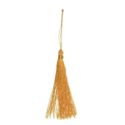 1951400208 Tassel honey yellow, 9.5cm (6 pcs./ PU) | wholesaler gems & healing stones