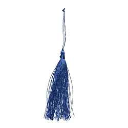 1951400210 Tassel dark blue, 9.5cm (6 pcs./ PU) | wholesaler gems, healing stones & jewelry