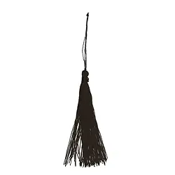1951400220 Tassel black, 9.5cm (6 pcs./ PU) | wholesaler gems, healing stones & jewelry
