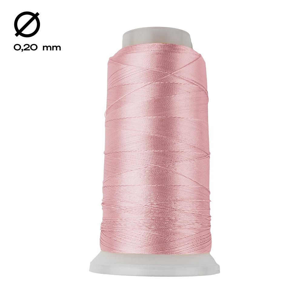 Fil de nylon sur bobine, rose (0,20mm / 1000m) | Marco Schreier