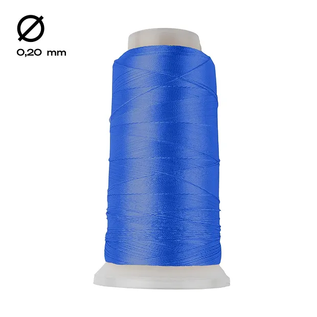 Filo di nylon in bobina, blu scuro (0,20 mm / 1000 m) | Marco Schreier