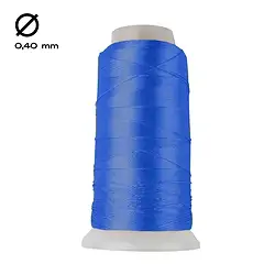 1951404010 Hilo de nailon en bobina, azul oscuro (0,4 mm / 600 m) | Marco Schreier