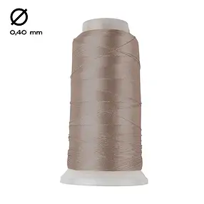 Fil de nylon sur bobine, beige (0,40mm / 600m) | Marco Schreier