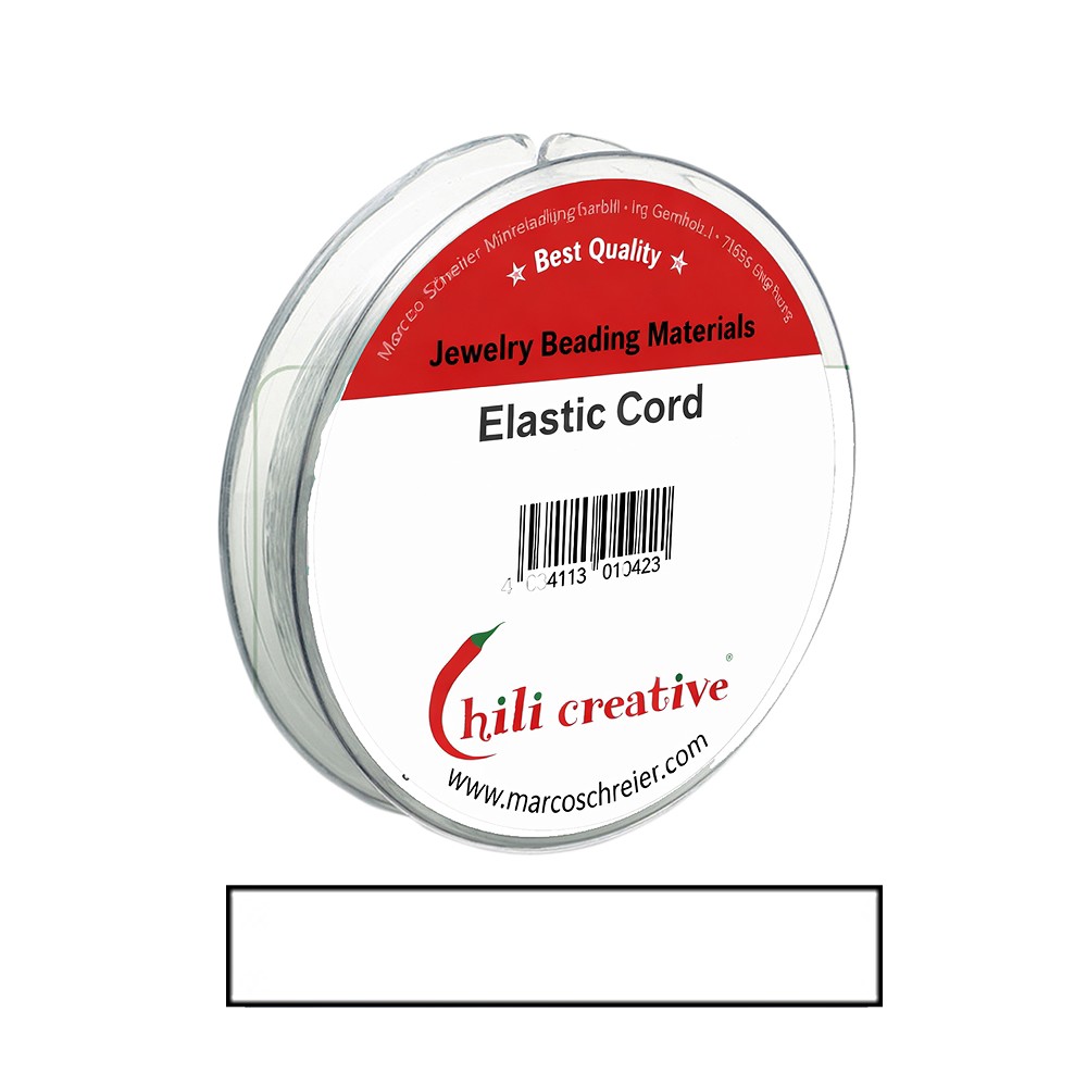 Elastikfaden transparent, 0,5mm / 100m | Edelsteine, Heilsteine & Schmuck-Handel