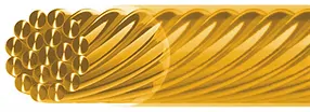 Designer Wire, 0.60 mm/10 m, gold-plated | wholesaler gems & healing stones