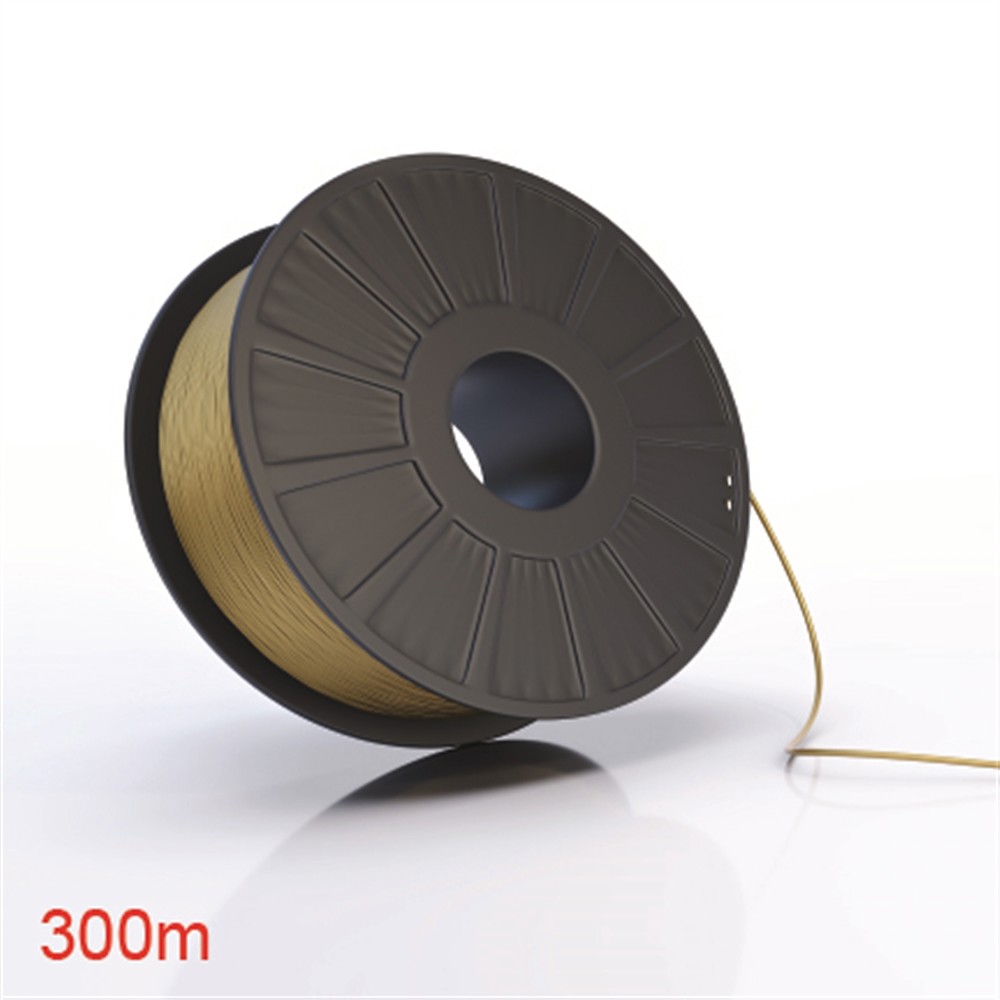 Jewelry wire, designer wire, 0.6mm, gold-plated, 300m | Marco Schreier