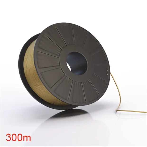 Jewelry wire, designer wire, 0.6mm, gold-plated, 300m | Marco Schreier