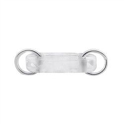 1980311261 Chain breaker Rock Crystal 23mm, silver (6 pcs./ PU) | Marco Schreier