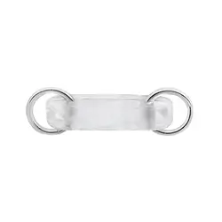 1980311261 Chain breaker Rock Crystal 23mm, silver (6 pcs./ PU) | Marco Schreier