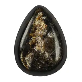 Cabochons Freeform for jewelry making Muscovite mica, 4.0cm | Marco Schreier