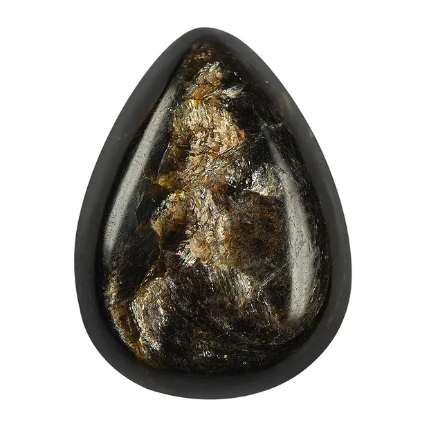 Cabochon a forma libera per la creazione di gioielli Muscovite mica, 4,0 cm | Marco Schreier