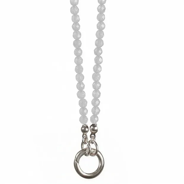 Modulkette Bergkristall facettiert, 70cm | GH Edelsteine, Heilsteine & Schmuck