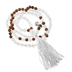 241005170036 Gemstone mala Rock Crystal (clarity) | wholesaler gems, healing stones & jewelry