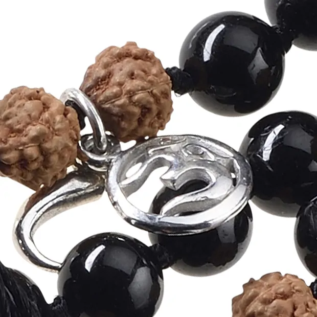 Gemstone mala Tourmaline (black), (protection) | gems, healing stones & jewelry