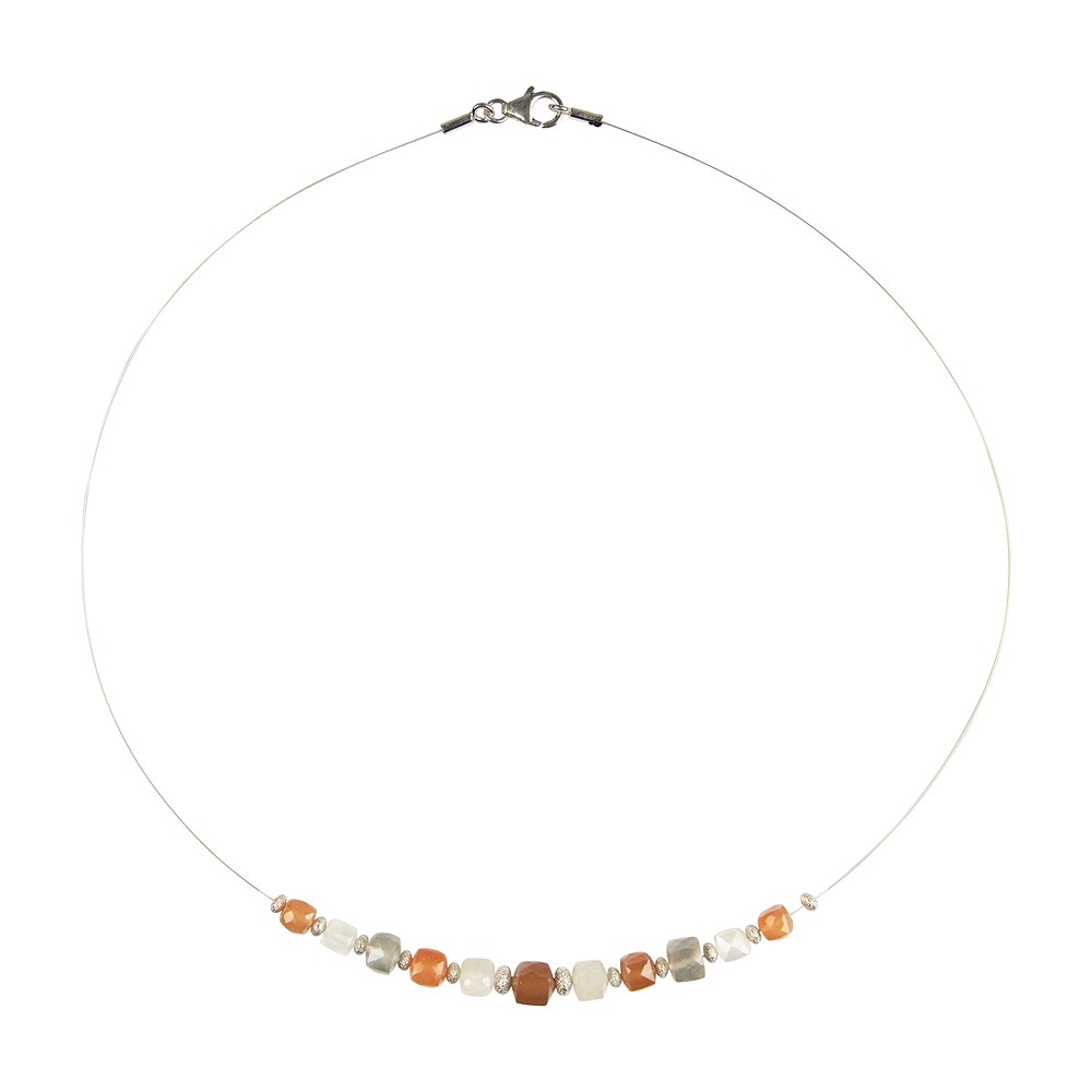 Collier Pierre de lune, boules | Marco Schreier