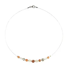 Collier Mondstein, Kugeln | Schreier Großhandel Edelsteine, Heilsteine & Schmuck