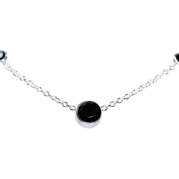 Collier Spinelle (noir), 40-50cm | Marco Schreier
