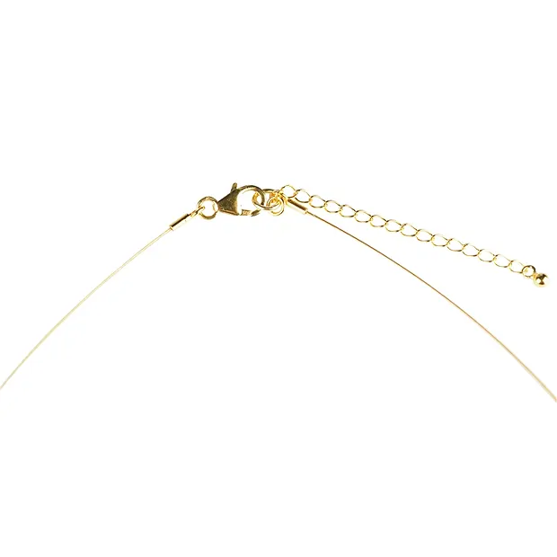 Collier Aquamarin, vergoldet, Verlängerungskettchen | Marco Schreier