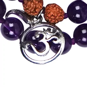 Gemstone mala Amethyst (Sahasrara; crown chakra) | Marco Schreier
