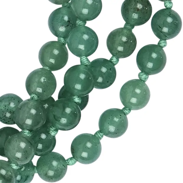 Edelstein-Mala Aventurin (Anahata; Herz-Chakra - Anti Stress) | Marco Schreier