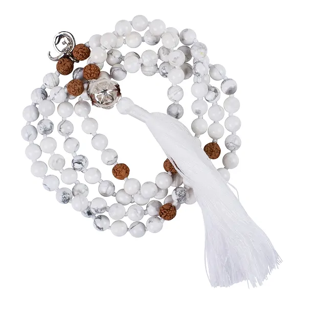 Gemma mala Magnesite (serenità) | gemme, pietre curative e gioielli all'ingrosso