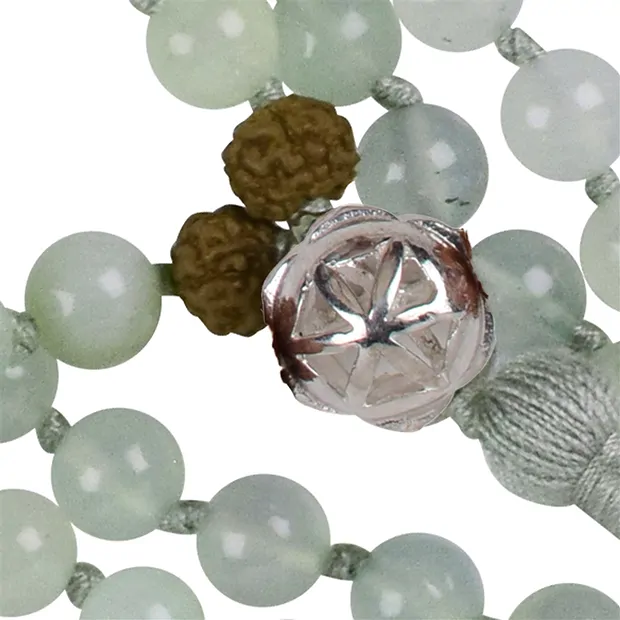 Gemstone mala Serpentine (security and protection) | Marco Schreier