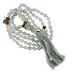 241018210004 Gemstone mala Serpentine (security and protection) | Marco Schreier