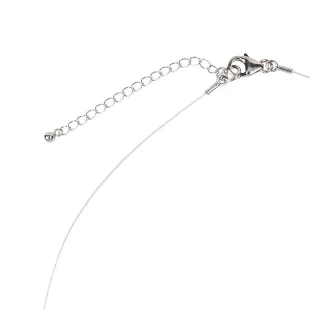 Collar Atelier Cristal de roca, botón/perlas, rodinado | Marco Schreier