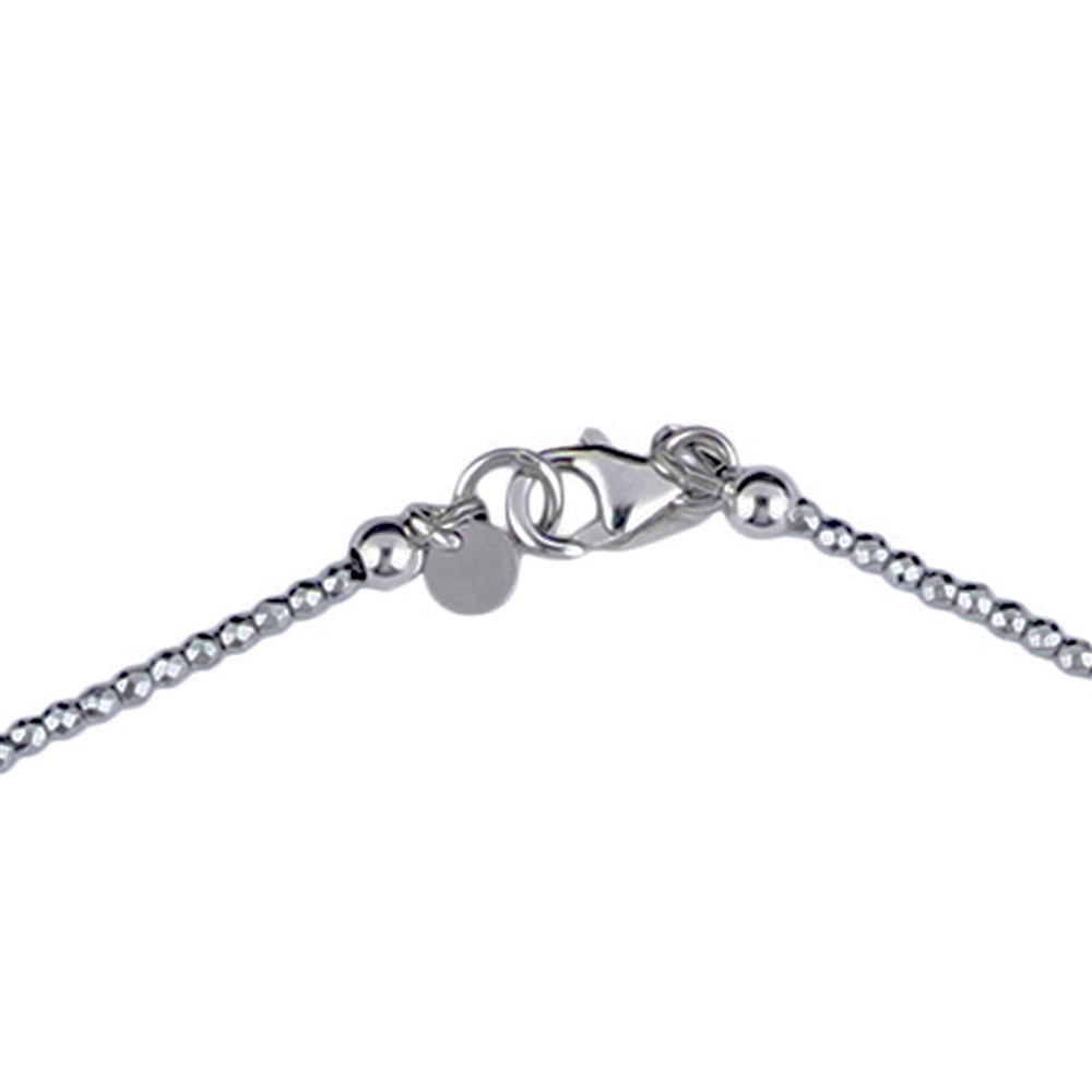 Collar de hematina, perla, 83 cm | Marco Schreier