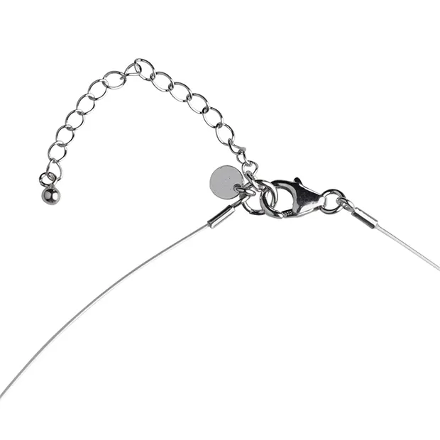 Collier Rhodochrosit, Kugeln (9mm), rhodiniert | Marco Schreier