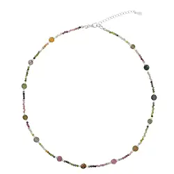 241018260034 Catene di atelier con tormalina (colorata), sfaccettata, rodiata | Marco Schreier