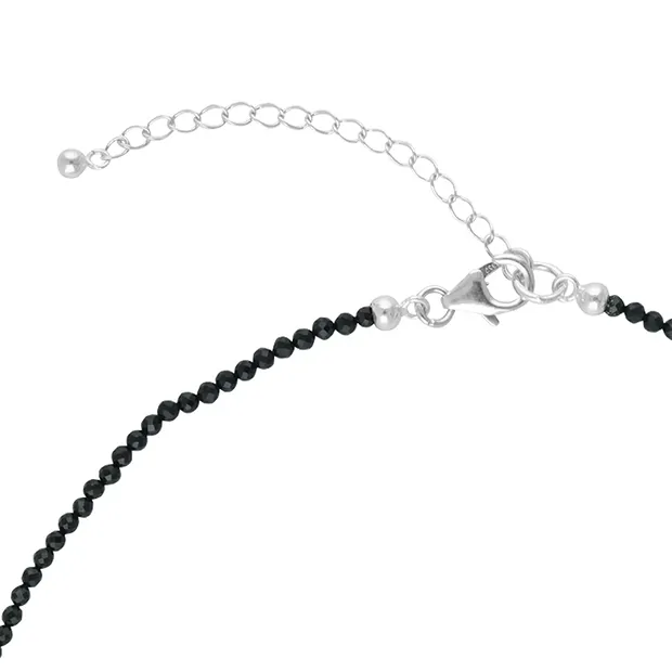 Atelierkette Onyx (gef.), Rose, Verlängerungskettchen | Marco Schreier