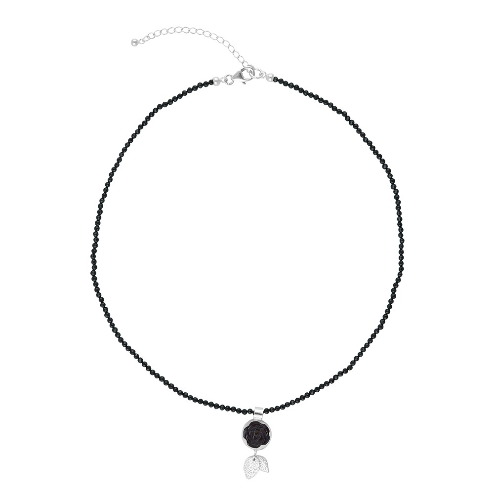 Atelierkette Onyx, Onyx-Rose, Verlängerungskettchen | Marco Schreier