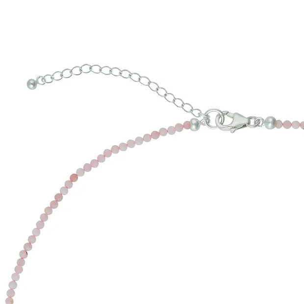 Atelier necklace Andean Opal, beads, round pendant | Marco Schreier