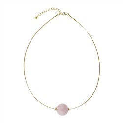 241109200068 Collar Atelier Ópalo andino, bola, chapado en oro | Marco Schreier