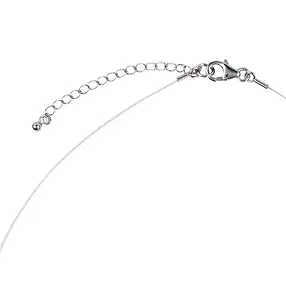 Collar turmalina (rosa), plata rodinada, cadena extensible | Marco Schreier