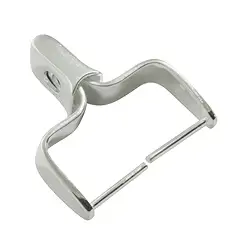 242002110083 Change Arc with cap, silver-plated brass, 17 x 8mm (small) | Marco Schreier