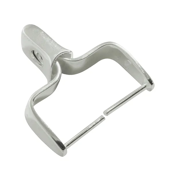 Arco intercambiable con tapa, latón plateado, 20 x 9 mm (mediano) | Marco Schreier